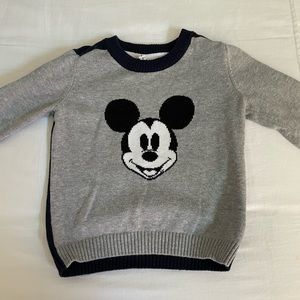 Janie & Jack Mickey Mouse sweater